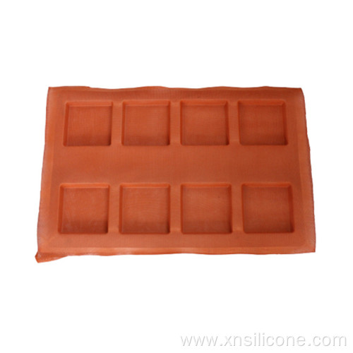 Rectangular Nonstick Square Shape Baking Silicone Mold